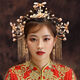Xiuhe tiara bride wedding simple Chinese style phoenix crown hair Xiuhe suit Hanfu female atmosphere suit T50 suit
