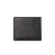 Libellule rouge [Couche supérieure Cowhide] Boîte de portefeuille courte Portefeuille portefeuille pour hommes Portefeuille multiple par carte portefeuille masculine noir