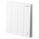 Legrand switch socket panel Shidian Yulan white 86 type concealed switch panel four-way single control switch