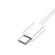 Newmine XL08 typec headset wired music mobile phone digital headset type-c version semi-in-ear volume adjustment enhanced version white