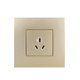 
Switch socket panel steel frame is made of Yipin Gold, one open, two open, light open, three holes, 16A package, dual computer, one open, dual control with wire au13553-pg