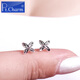 Pt.Charm new platinum platinum earrings are fashionable and temperamental for women. PT950 four-leaf clover platinum earrings are versatile and can be given to your girlfriend. If they are not in stock, they can be customized. Take 1.1g as an example.