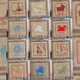
French DMC Duomei Embroidery Cross Stitch Set DIY Handmade Embroidery Creative Embroidery Cartoon Nostalgia 12244 Nostalgia 12 Zodiac Sagittarius 14CT Two-strand linen color non-printed cloth