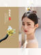 Mixin Zhao Liying's same Osmanthus Rabbit hairpin New Chinese style women's high-end black sandalwood hairpin Ancient style hairpin Mid-Autumn Festival Tianzhi-Osmanthus Rabbit supports engraving