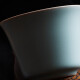 Dongdao Ru Kiln Fair Cup Tea Leak Opening Piece Ru Porcelain Kung Fu Tea Set Accessories Ceramic Tea Filter Set Nylon Filter Gift Box Sky Blue