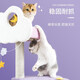 Bold and high-end large cat nest cat climbing frame summer pet cat toy cat scratching board cat climbing tree cat scratching board cat jumping platform cat star point lonely cloud (three-layer model with 2 jumping platform + teasing cat ball)