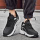 Muzun zapatos para hombres de gran tamaño de gran tamaño de la cabeza más grande y grasta de la cabeza suelta de otoño y cuero invierno impermeables casuales 45464748 826 blanco y negro 48