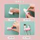 Mobile phone charging data cable management device storage fixed cable clamp computer headset cable sorting bedside desktop home use cable management device-3 cartoon mixed colors No Specifications