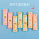 Hape(德国)早教玩具音乐启蒙乐器初学者入门木质顺音阶口琴薄荷E8473