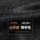 XIKEJIE (XIKEJIE) Light Luxury Luxury Men's Suit Men's Plaid Wool Wool Wool Wool Business Casual Single Traje aristocrático aristocrático Gris [Caja de regalo de alta gama Auténtica] L 175 [Caja de regalo de alta gama Auténtica]