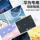 森膜 2021款华为MateBook 13贴纸13英寸WRTD-WFH9Q笔记本外壳膜全套机身保护膜 图案编号【KK-723】 ACD面