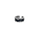 Qi Xiaomi two-piece ring set for men, trendy hip-hop open-ended men's single ring, dark style student index finger ring, fashionable and versatile tail ring