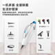 BISSELL steam mop household steam cleaner floor mopping high temperature cleaning machine sterilization and mite removal electric handheld cleaner vacuum cleaner companion 3004Z 3004Z+6 boxes (12 mops)