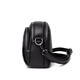 Beijing-Kauf von Frauentasche 2025 Neues modisches weiches Leder One-Shoulder-Shell-Tasche Frauen lässig vielseitige Crossbody-Tasche Handy-Tasche Schwarz schwarz