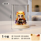 KAMAN single blind box storage display stand transparent dust-proof figure display cabinet desktop mini Bubble Mart display box basic model comes with 1 fixing glue