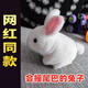 Weltston Plush Toy Doll Dolls Dolls Gird Girl Girl Girl Girl pour se moquer du petit lapin blanc