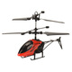 OLOEY induction helicopter aircraft colorful ball suspension remote control charging children's toys Induction blue helicopter [naked installation] built-in USB charging cable
