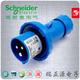 施耐德（Schneider）PKX16M723三芯16A移动直体工业插头200-250V 2P+E防水IP67 插头PKX16M723