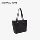 MICHAEL KORS Valentine's Day New Year's Gift Luxury MK Women's Bag CHARLOTTE Shoulder Tote Bag Large Black