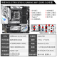 Asus (ASUS) 13th generation CPU motherboard i7 13700kf 13790f 13700f loose chip box board U set ROG B760-G WIFI DDR5 Xiao Chuxue S i7-13790F box [three-year joint warranty]