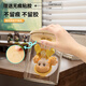 KAMAN single blind box storage display stand transparent dust-proof figure display cabinet desktop mini Bubble Mart display box basic model comes with 1 fixing glue