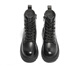 Senda Martin Boots para mujeres Año Nuevo Invierno Compañero Invierno Siguiente Motocicleta Botas cortas Cortas XFC01DD4 Negro Fleece 40