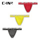 C-IN2 New Thong Men's Low Waist Sexy Buttocks Revealing U Protruding Bag Stretch Single Thong Men's 5602FA Red 641- 1 Pair M Suitable for 2'4-2'5 Waist (31-33 Sizes)