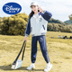 Disney girls autumn suit 2024 new Korean style fashion children's autumn sportswear baseball suit two-piece set BQ1391 pink 160cm