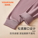 Yiershuang women's autumn pants women's 100% cotton autumn and winter thin close-fitting warm pants antibacterial cotton wool pants