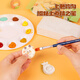 得力(deli)陶泥石塑粘土 diy手工陶艺立体雕塑风干免烤塑形橡皮泥白色500g袋装 生日儿童开学文具礼物