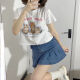 Shang Jianfen Camiseta corta pequeña para mujeres Rose Rose 2025 New Pure Deseo Short Short Slim Top Slim Wear Rose Rose 9740 m