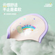 Keep children's swimming cap does not strangle the head for boys and girls swimming comfortable cloth cap baby ear protection swimming equipment 250 pink and purple