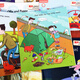 Sélection des séries] Société des études étrangères Lisheng Polaris Natural Pinning Picture Livre niveau 123456 Natural Pinning Manuel de classement Enfant English Grading Picture Livre Enfant English Picture Livre d'images primaires Livres de classe