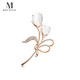 Mck tulip flower brooch high-end women's coat suit corsage accessories Chinese Valentine's Day gift