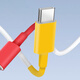 Kunsui Data de teléfono móvil Caso de protección del cable Tubo de retiro del calor Adecuado para tipo C Caso de protección de la cabeza del cable Android Teléfono móvil Reparación del cargador [blanco 8 cm] Caso de protección del tubo de retiro del calor 6 paquetes