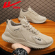 
Huili men's shoes autumn and winter leather waterproof sports shoes men's black labor protection shoes men 3459 khaki 41