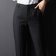 DGPZ Pantalon formel pour femmes pantalon de costume de style coréen pour affaires pantalon consécutif décontracté de pantalon de travail décontracté.