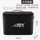 Hairdressing Toolbox Barber Toolbox Barber Special Toolbox Hairdressing Tool Storage Bag Hairstylist Black Bucket Bag Medium Size Can Hold Hair Dryer