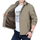 Jeep Spirit Jeep Jeep Outdoor Charge Veste de printemps et d'automne veste pour hommes d'âge moyen