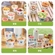 Meiya Disposable Bowl Food Grade Thickened Paper Bowl 660ml*50 Round Lunch Box Takeaway Packing Box Picnic Box Soup Bowl