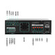 先科(SAST)DT-9000功放机家用大功率定阻KTV重低音卡拉OK会议演出专业发烧级HIFI功放专业功放 1600W旗舰版+双话筒