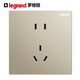Panel de zócalo de interruptor de legrand Yijing Milán Gold Five Hole con Housevolio USB 86 Tipo de doble control de la pared enchufe de cinco hoyos