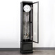 Horaire de mouvement de mouvement Horloge importée allemande Corloge en bois massif Villa Corloge debout Hg6621 North American Tulip + allemand HEMLER HUIT-TONE