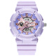 Disney (Disney) sports watch for girls, children, trendy waterproof junior high school girl ins style high school multifunctional electronic watch purple