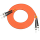 Wolf Light Telecommunications Grade LC-LC-SC-FC-ST Gigabit Multi-Mode Dual-Core-Glasfaser-Transceiver-Duplex-Pigtail (Optical Modul Dual-Fiber Special Jumper) ST-St-Multi-Mode-Dual-Core 1 Meter