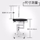 Boat de printemps N-209 Table de beauté à pression d'air Rotary Lefting Pet Table de toilettage Table ronde Pet Shop And Cat Teddy VIP Hair Cut Alpha 831 Tableau ronde 60
