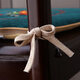 Lanshu ancient rhyme modern Chinese chair cushion cushion embroidered dining chair cushion non-slip tea chair washer chair cushion winter cushion can be customized light basket color medium size 42X45cm