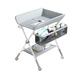 Habike (HABIKE) Diaper Table Baby Care Table Portable Multi-Function Foldable Bathing Baby Bed Diaper Change Touching Table White Deer - Cast Gray - Basic Style (Cast Basket)