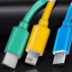 Kunsui Data de teléfono móvil Caso de protección del cable Tubo de retiro del calor Adecuado para tipo C Caso de protección de la cabeza del cable Android Teléfono móvil Reparación del cargador [blanco 8 cm] Caso de protección del tubo de retiro del calor 6 paquetes