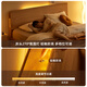 Lit d'origine en bois massif moderne moderne petit appartement nocturne clair chêne grand lit chambre à coucher de lit à double lit Style de rondins l701d corps haut - couleur en bois 1,5 lit + matelas 10 cm grand lit